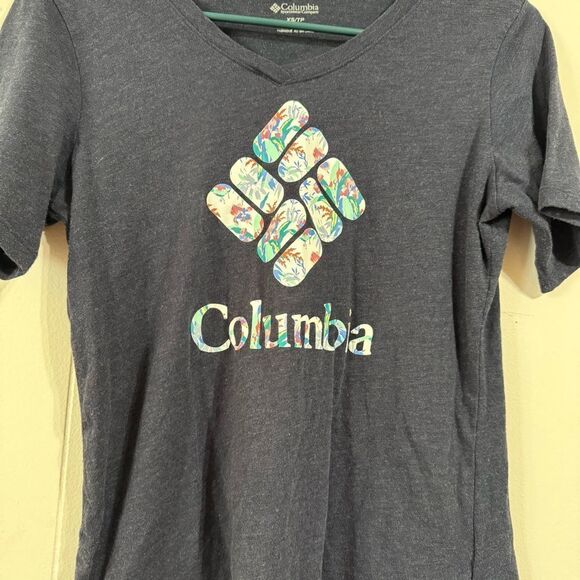 Columbia Dark Blue Graphic Tee - Picture 2 of 9